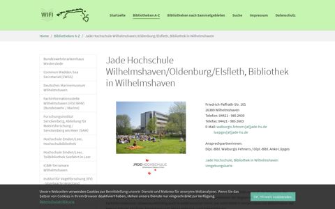 Jade Hochschule Wilhelmshaven/Oldenburg/Elsfleth ...