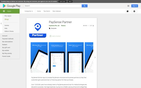PaySense Partner - Apps on Google Play