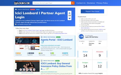 Icici Lombard I Partner Agent Login - Logins-DB