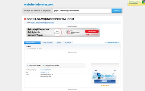 gspn1.samsungcsportal.com at Website Informer. GSPN. Visit ...