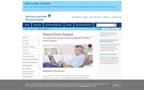 Patient Portal, Hospital - Beverly Hospital