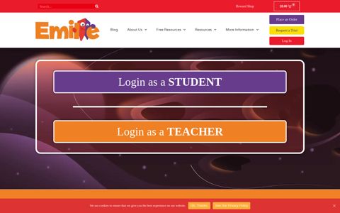 Log In to Emile Resources - students, teachers, and parents