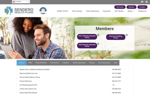 Members - Sendero Health Plans