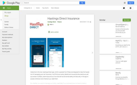 Hastings Direct Insurance – Apps on Google Play