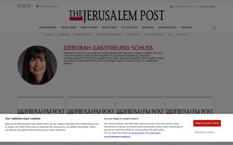 Deborah Gastfreund Schuss | The Jerusalem Post