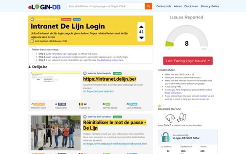 Intranet De Lijn Login - A database full of login pages from all ...