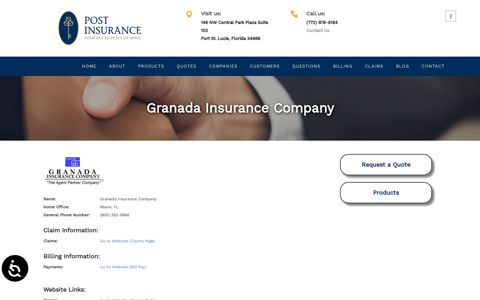 Granada Insurance Company - Insurance Company