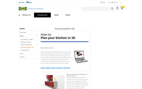 Plan your kitchen in 3D - IKEA