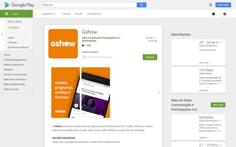 Gshow – Apps no Google Play