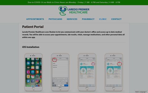 Patient Portal — Laredo Premier Healthcare