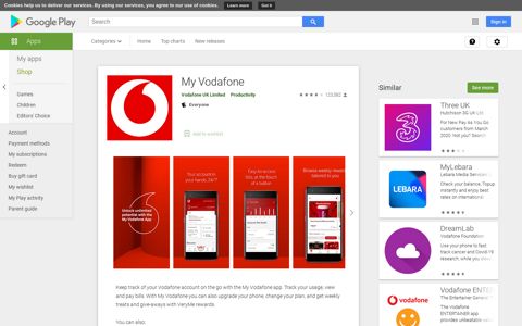 My Vodafone – Apps on Google Play