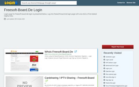 Freesoft-board.de Login - Loginii.com