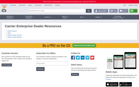 Carrier Enterprise Dealer Resources - HVAC Dealers | Carrier ...
