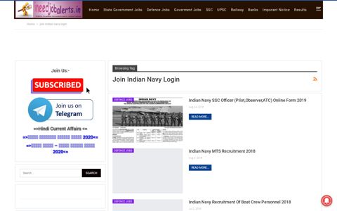 join indian navy login Archives - - Sarkari Jobs | Job Ki Khabar
