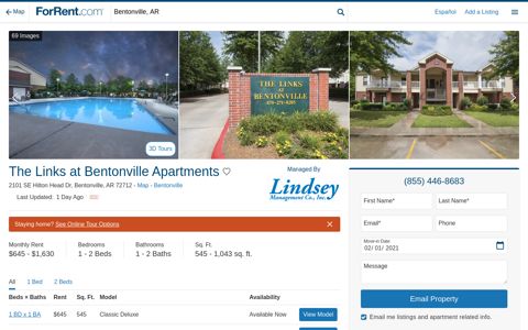 The Links at Bentonville Apartments For Rent in Bentonville ...