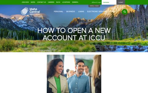 How to Open a New Account at Idaho Central Credit Union