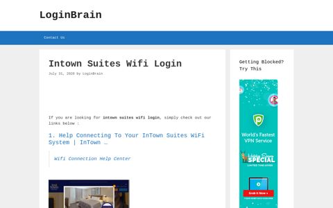 intown suites wifi login - LoginBrain
