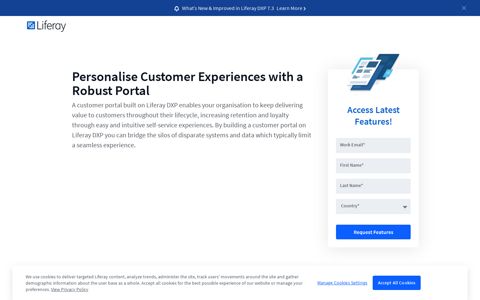 Liferay DXP Customer Portal Features