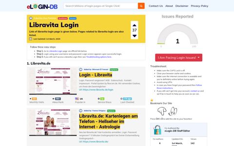 Libravita Login - A database full of login pages from all over ...