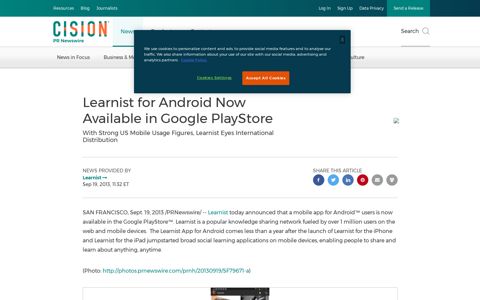 Learnist for Android Now Available in Google PlayStore