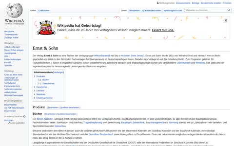 Ernst & Sohn – Wikipedia