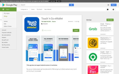 Touch 'n Go eWallet - Apps on Google Play