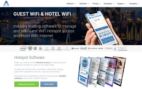 HotSpot Software, Hotel WiFi, Guest WiFi, Internet Cafe Software