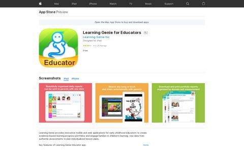 ‎Learning Genie for Educators on the App Store