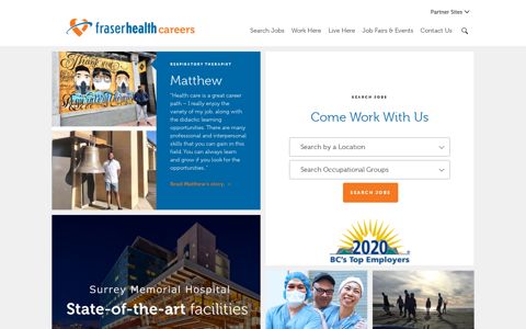 Fraser Health - Careers: Home