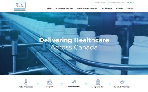 Kohl & Frisch - Delivering Healthcare Across Canada