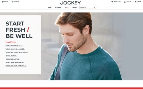 Jockey Official Site | Underwear, Activewear & Sleepwear