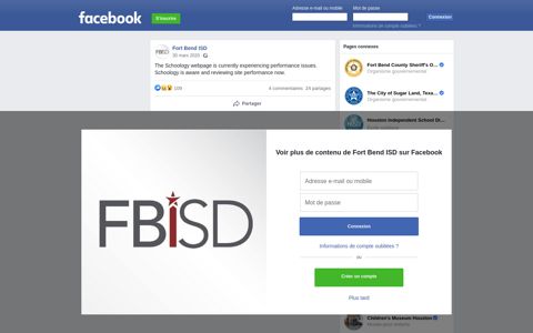 Fort Bend ISD - ‪The Schoology webpage is currently‬ ...