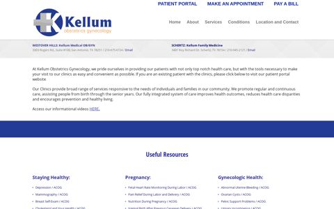 Resources - Kellum Medical OBGYN