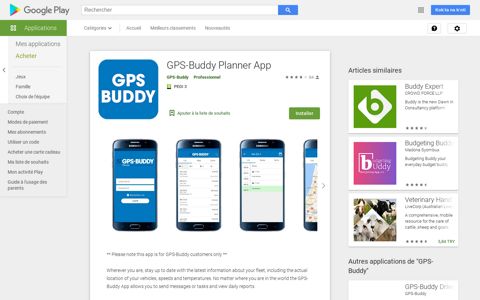 GPS-Buddy Planner App – Applications sur Google Play