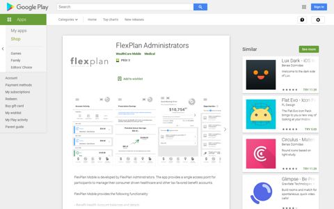 FlexPlan Administrators – Apps on Google Play