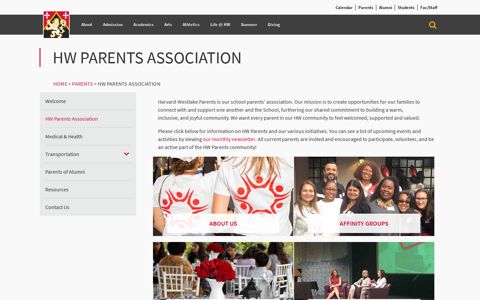 HW Parents Association - Harvard-Westlake School