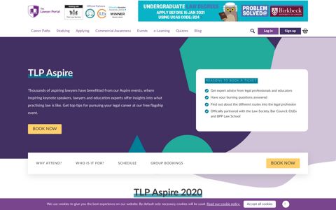 TLP Aspire - Now Online! - The Lawyer Portal
