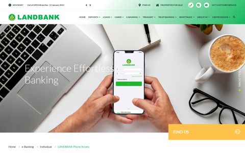 Land Bank of the Philippines | e-Banking