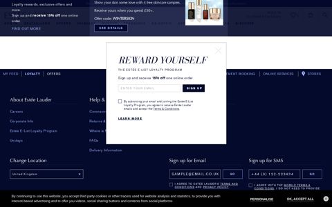 Sign In / Register | Estee Lauder - Official Site