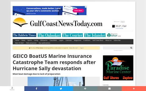 GEICO BoatUS Marine Insurance Catastrophe Team ...