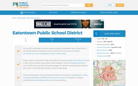 Eatontown Public School District (2020-21) | Eatontown, NJ