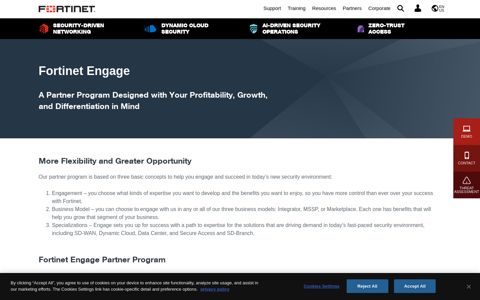Fortinet Engage Partner Program - Join Today