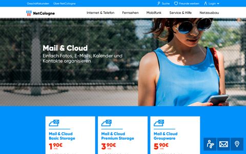Mail & Cloud - NetCologne