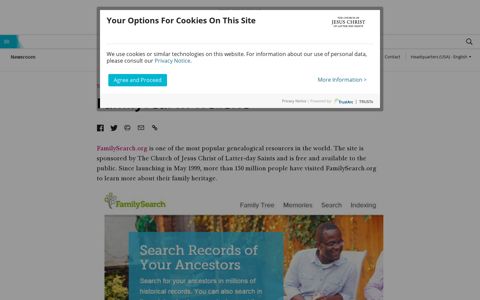 FamilySearch Website
