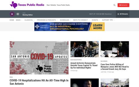 Texas Public Radio | TPR