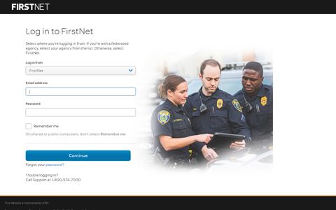 Log in to FirstNet - AT&T