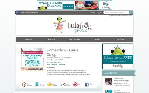 Homeschool Buyers Co-op | Hulafrog@HOME