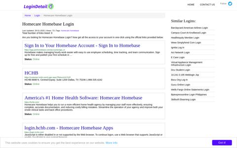 Homecare Homebase Login Sign In to Your Homebase ...