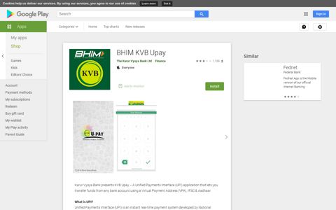 BHIM KVB Upay - Apps on Google Play