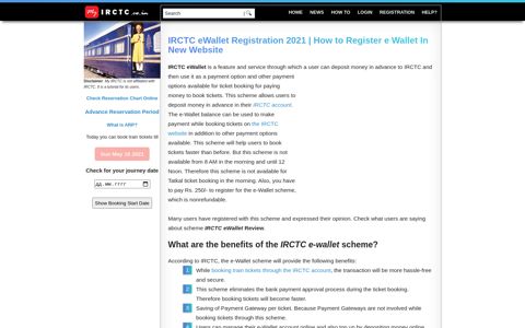 IRCTC eWallet Registration 2020 | How to Register e Wallet In ...